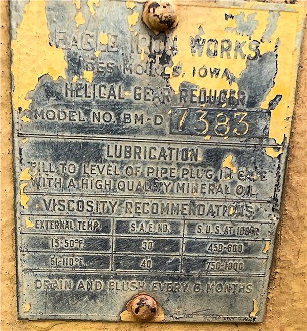 Eagle 42" X 32' L Fine Material, Single Screw Washer)